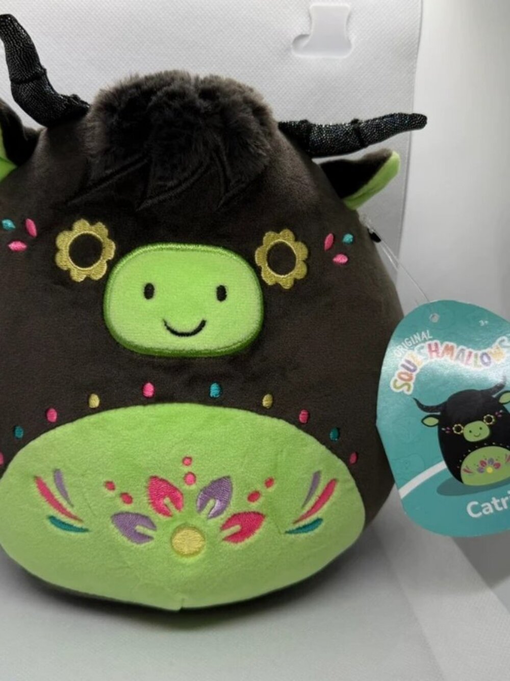7” Catrina Squishmallow Day of the Dead Halloween Plush NWT